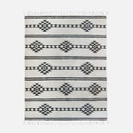 Neutral Medallions Rug - Wool 3'x5' - 54kibo