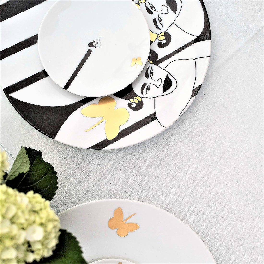 Nguka Dessert Plates Set 4 - 54kibo