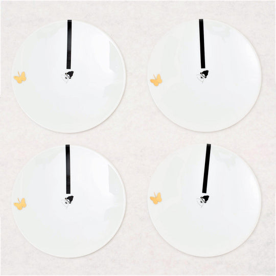 Nguka Dessert Plates Set 4 - 54kibo