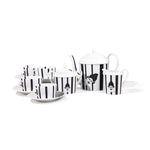 Nguka Limoges Ceramic Tea Set 11 pc - 54kibo