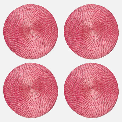 Pink Coastal Placemats 4 Set - 54kibo