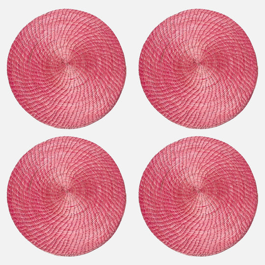 Pink Coastal Placemats 4 Set - 54kibo