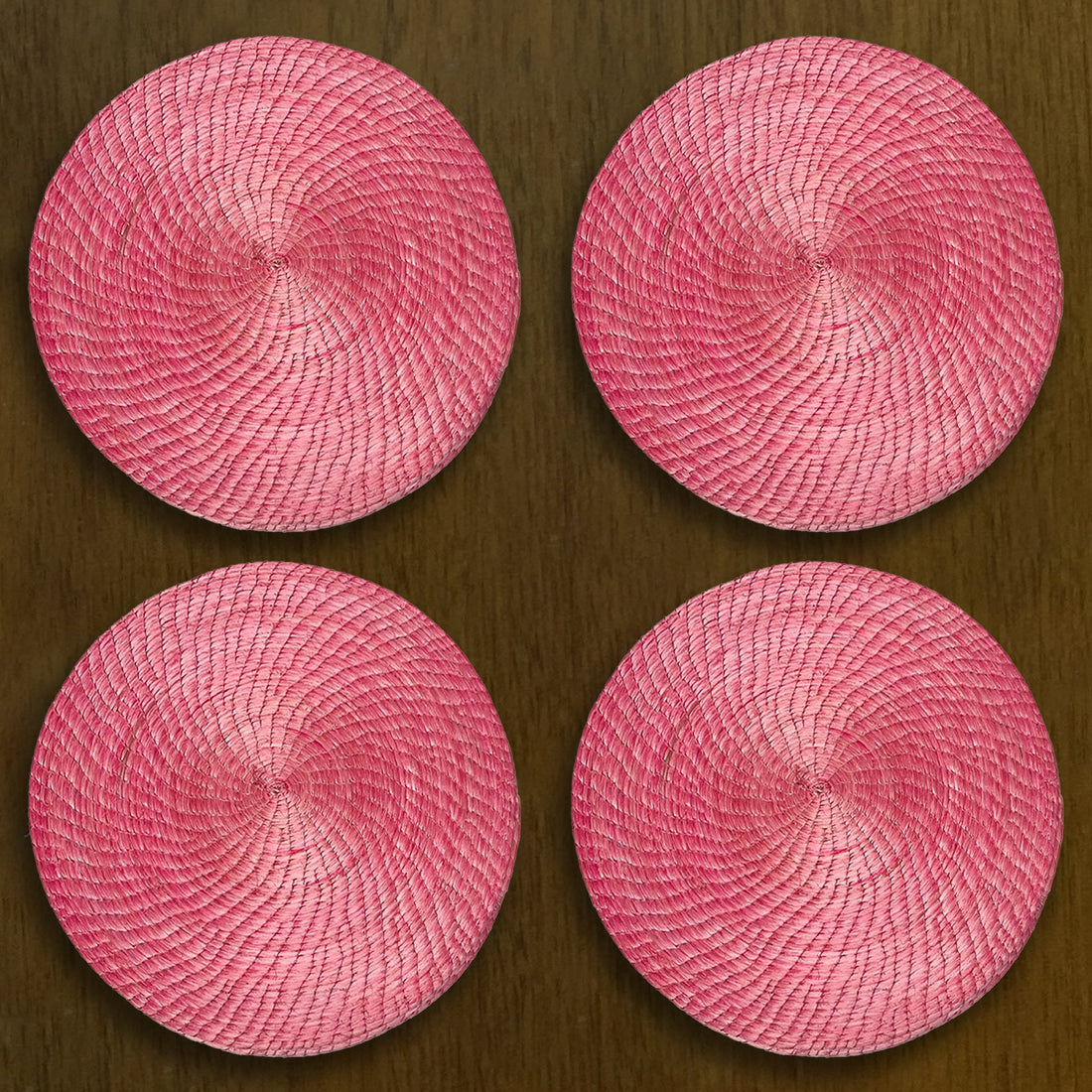 Pink Coastal Placemats 4 Set - 54kibo