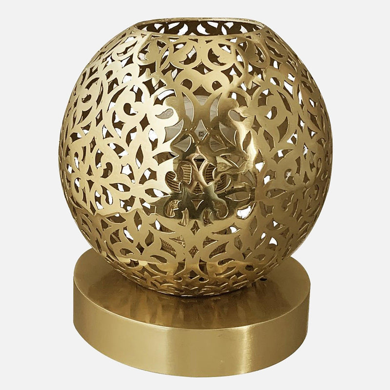 Riad Brass Metal Table Lamp - 54kibo