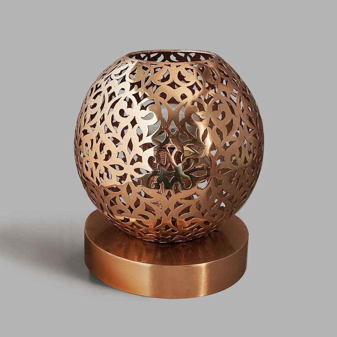 Riad Copper Dimmable Table Lamp - 54kibo