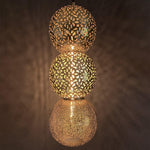 Riad Three Copper Pendant Light - 54kibo