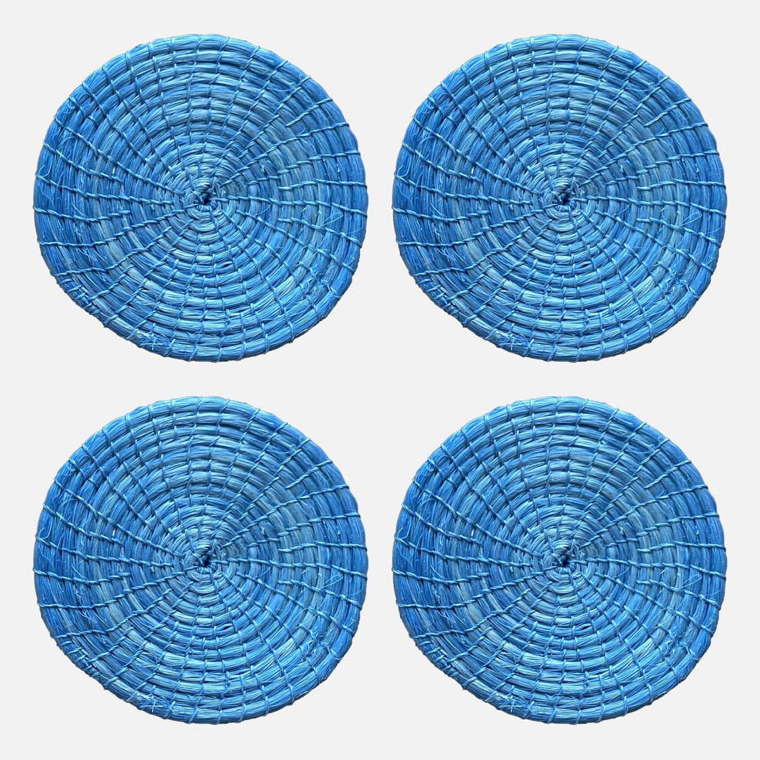 Sky Blue Designer Coasters 4 Set - 54kibo