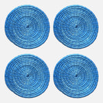 Sky Blue Designer Coasters 4 Set - 54kibo