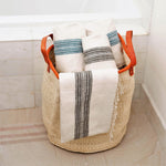 Tana Teal Bath Towels - 54kibo