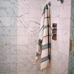 Tana Teal Bath Towels - 54kibo