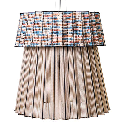Tutu Bead Pink Blue Hallway Ceiling Light - 54kibo