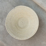 White Sisal Coffee Table Bowl - 54kibo