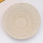 White Sisal Coffee Table Bowl - 54kibo