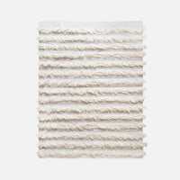 Wool Fringe Cream Rug - 54kibo