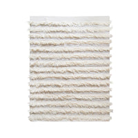 Wool Fringe Cream Rug - 54kibo