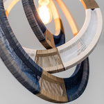 Woven Blue Pendant Light - 54kibo