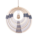 Woven Grey Ceiling Light - 54kibo