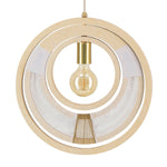 Woven Ring Globe Ceiling Light - 54kibo