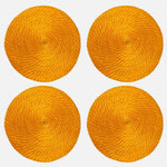 Yellow Summer Placemats 4 Set - 54kibo